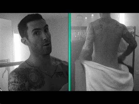 adam levine nude|Adam Levine Bares His Butt in Maroon 5s Sexiest Video Yet!